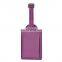 Wholesale cheap leather airplane luggage tag