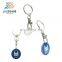 Top sell custom metal souvenir supermarket shopping trolley coin locks