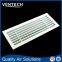 hvac system discounted prices supply air 0 degree solid linear blades air grille with damper