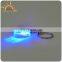 Novel Multifunction Flashing LED Keychain, Glass Transparent Crystal Keychain Light