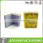 Rectangular kids gift metal pencil case/tin box book wholesale
