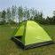 2 Man Tent Fiberglass Pole Green Color Camping Dome Tents