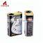 Empty oil paint packing can rectangular metal tin can plastic lid