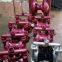 Hand operated diaphragm pump