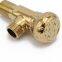 Triangle valve all copper hot and cold thickening angle valve octagon valve