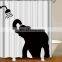 i@home modern mildew resistant elephant african animal shower curtain polyester waterproof
