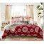 New Arrival Elegant Bedspread, Red Wedding Quilting Bedspreads,cotton Quilted Cover Sets