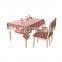 home accessories decoration cotton linen printing table protective cover square merry christmas tablecloth