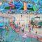 Water Park Project With Children Splash Pad Park / Water Park Equipment