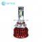 Super bright stable long life 9600lm xhp 50 Chips All in One cool white 9005 9006 led headlight