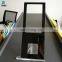 4mm 5mm black silk print screen smart switched tempered glass panels for light switch plates