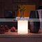 Portable PE plastic furniture led bar tables and bar chairs