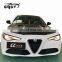 Высококачественный тюнинг - комплект для запасных частей автомобилей Alfa Romeo: задний бампер, задний диффузор из углепластика, задний спойлер. Новое обновление Alfa Romeo
