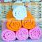 Pure cotton thickening plain color satin gear towel face towel