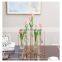 Modern  Flowers Mini Plant Pot Indoor Flower Hydroponic Container Vase Metal Iron Flower Pot Stand planter