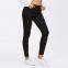 New style European and American women's slim fit black pearl jeans with small feet