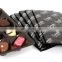 Higher quality black paper cushion pad for chocolate candy box