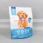 China manufacturer resealable plastic dog food snack treat packaging zipper bag disposable stand-up dog pet food with ziplock
