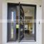 exterior house glass front pivot door designs / double entry main door design