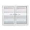 High quality aluminum blind windows soundproof window shutters