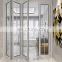 Folding aluminum frame glass insulated double glass door made in China
