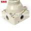 SNS 4HV series high quality pneumatic hand switching control rotary valve
