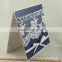 2016 Navy blue Blank Paper Design Inspired Wedding Invitations with Luxury Lace