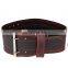 Wholesale high Quality Leather Lifting Belts Building Fitness Gym Power Training Weightlifting Belts For Sale