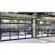 Modern design transparent pc glass garage door price