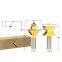 LIVTER Alloy Coated 5 Piece Set of Line Knife Shank Diameter 12.7mm for Door Cabinet Woodworking Tools Milling Cutter