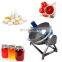 Electric Oil Mixer Industrial Pot Jam Cooker Sugar Melt Double Cook Gas Heat Steam Jacketed Kettle With Mixer