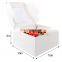 Wholesale Cheap Gift Cake Box Packages Custom Logo Print Cardboard Paper Packaging Birthday Wedding Cake Box with window
