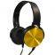 Common Computer Headphone Game Headsets Portable on Ear Headset Adjustable Gaming Wired Headphones