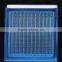 Parallel light glass block for decoration clear or colored 190*190*80 glass blocks