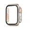 Vollabdeckender PC-Fall, Schutzglas für PC-Geh?use, Armbanduhrenabdeckung für iPhone, IWatch 8 7 6 SE 44mm 45mm, wird zum Ultra 49mm