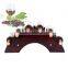 wooden arched shape Wine Rack wine bottle holder