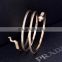 Fashion Plated rose gold alloy snake shape bracelet                        
                                                Quality Choice