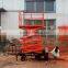 Newly hot sale and high effciency electric mobile scissor mechanism platform lift 10m/1000kg