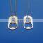 New Fashion Gold Silver Bottle Opener Dog Tag Necklace, ST. Christopher Pendant