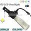 New arrival !!! G5 led headlight no fan dsign compititive price moto 9006 led headlamp