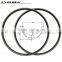 27.5er carbon mtb rims for AM use 40mm*25mm clincher carbon rims hookless UD matt Asymmetric rims