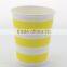 Birthday Party Theme Printed Blue Disposable Paper Cups