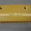 Escalator Comb Plate Plastic, Yellow,22T SMR313609