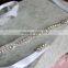 2015 Korea Style Snake Chain Clear Crystal Flower Hairband Bridal Hair Accessories