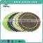 decorative round placemats