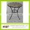 Garden ceramic tile outdoor table