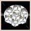 China Factory Economic and high quality led Flush Mount crystal ceiling chandelier for Project with promotional price