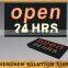customized bar open led sign for advertising and promotion