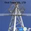 self supporting four legged wifi communication tower