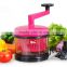 S/S+ABS+PS+PA 19.5*16*23 Kitchen tools multifunction manual food processor/baby food processor/vegetable processor